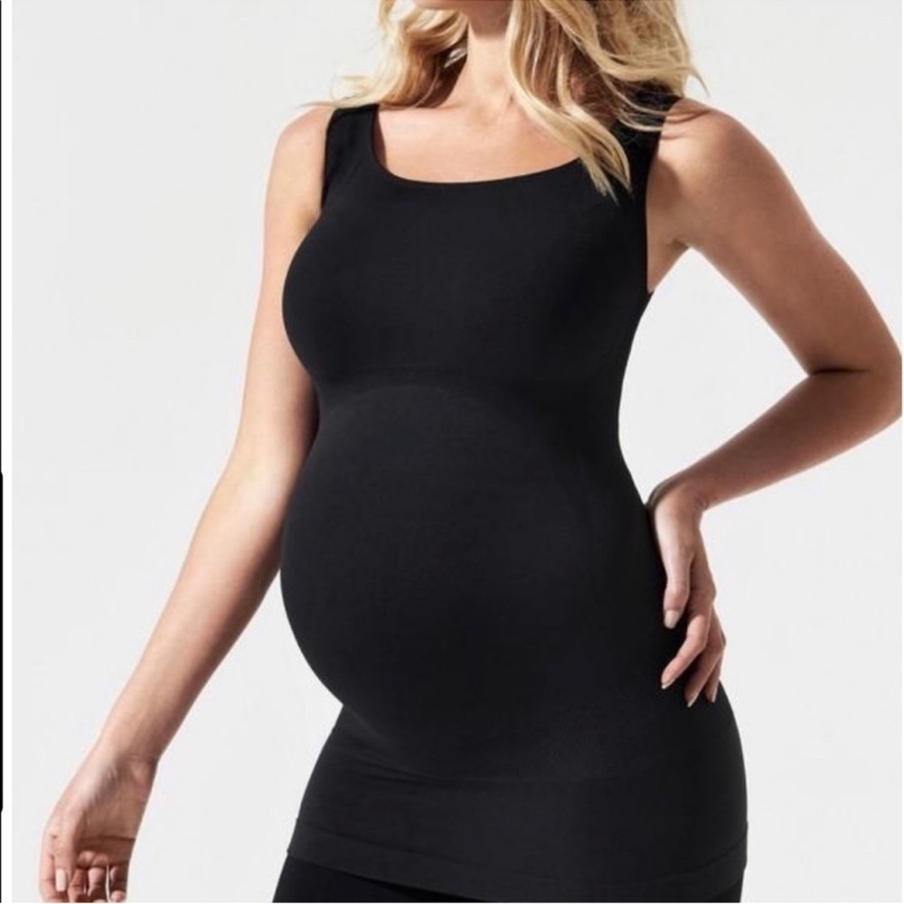 BLANQI Black Maternity Tank Top